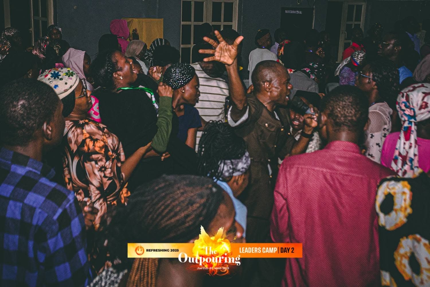 Worship crowd congregation